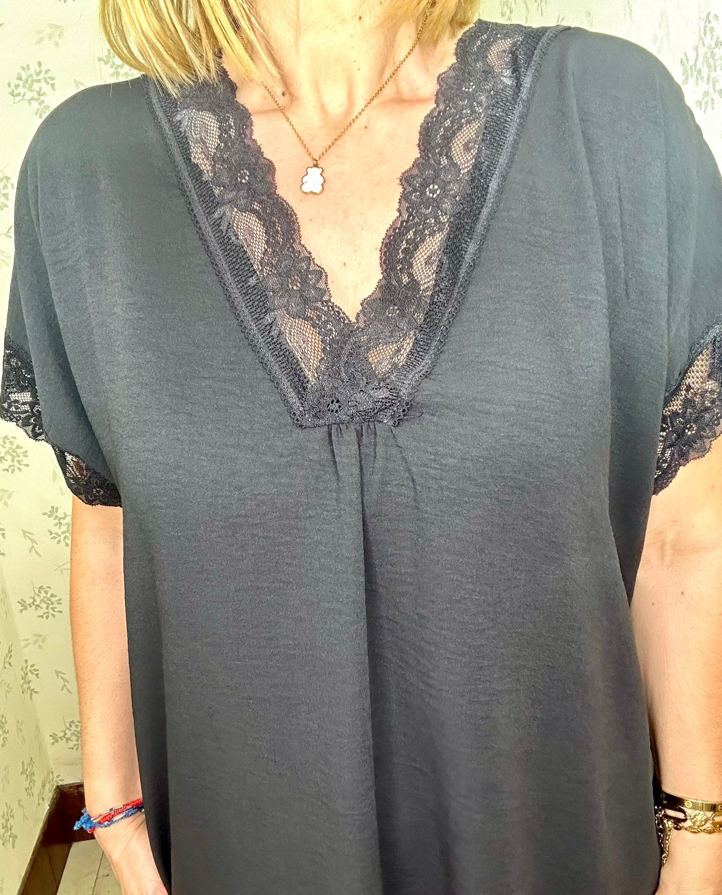 Blusa encaje